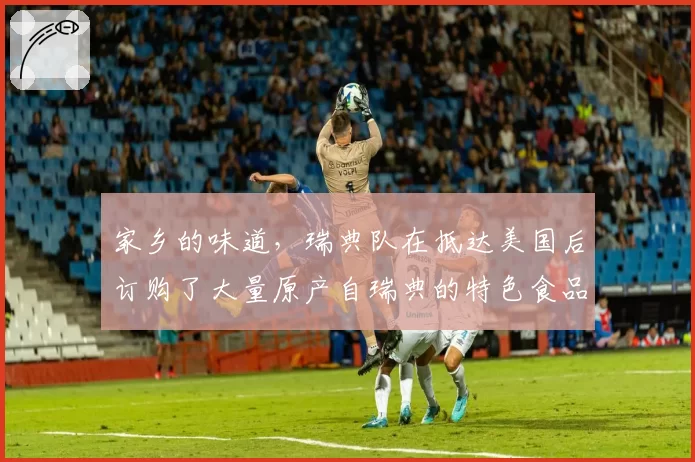 家乡的味道，瑞典队在抵达美国后订购了大量原产自瑞典的特色食品