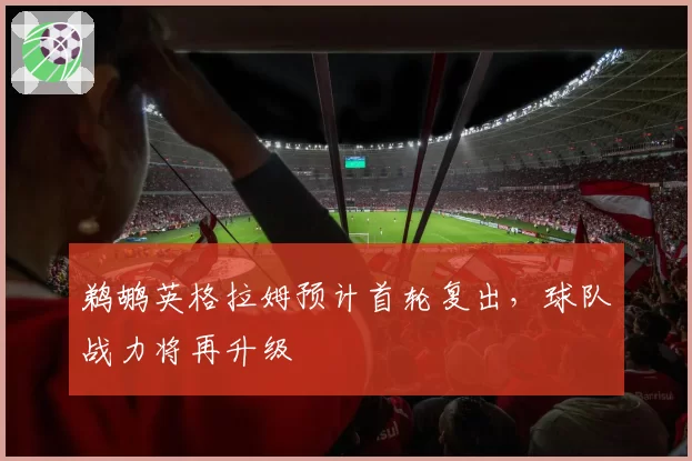 鹈鹕英格拉姆预计首轮复出，球队战力将再升级